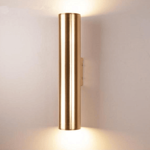 Tobias - Modern Nordic Art Deco Cylinder Wall Lamp | Bright & Plus.
